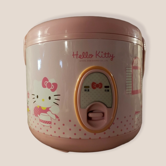 Sanrio, Kitchen, Rare Hello Kitty Pink Rice Cooker New Sanrio Cute